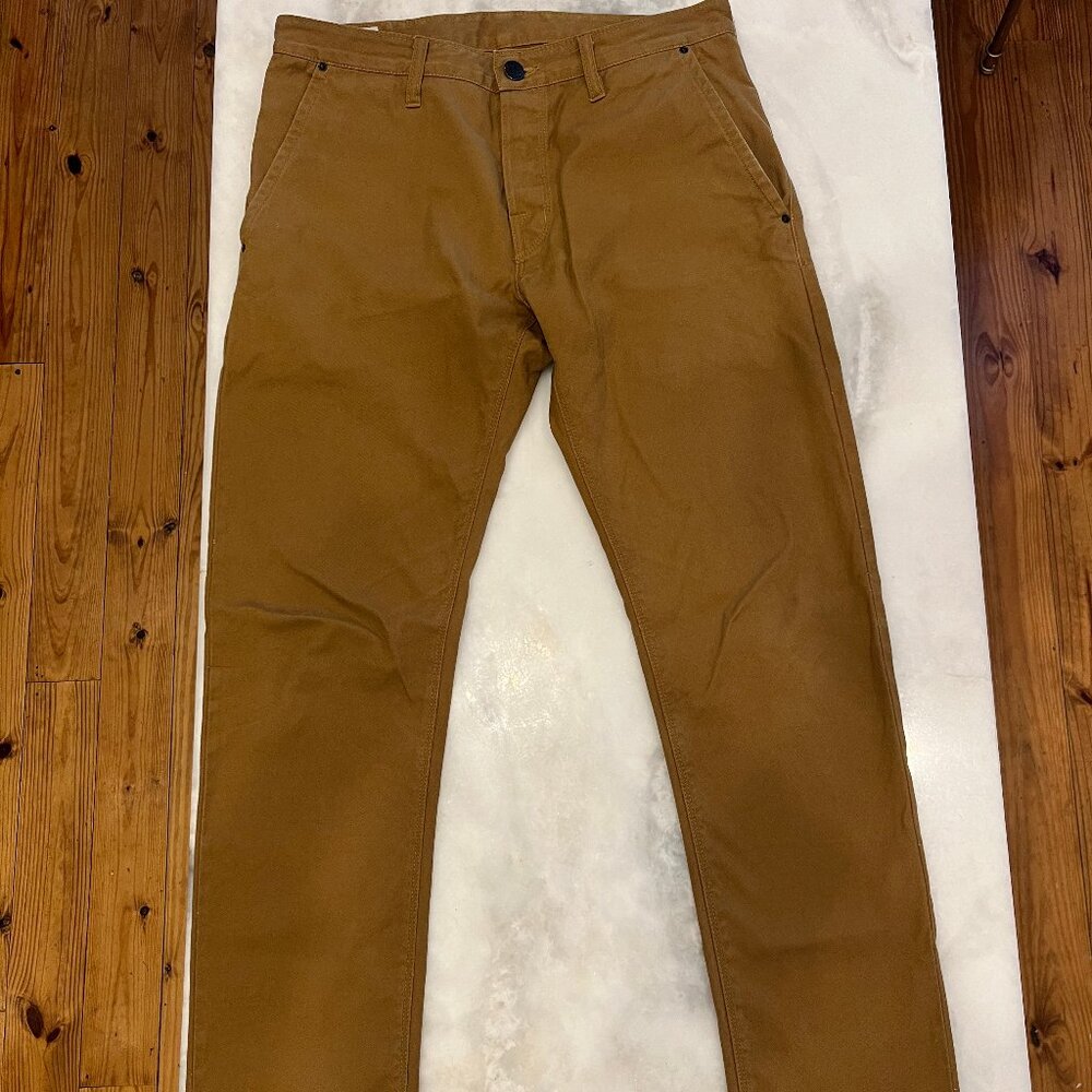 Shockoe Atelier Selvedge Field Trousers, "Coyote"